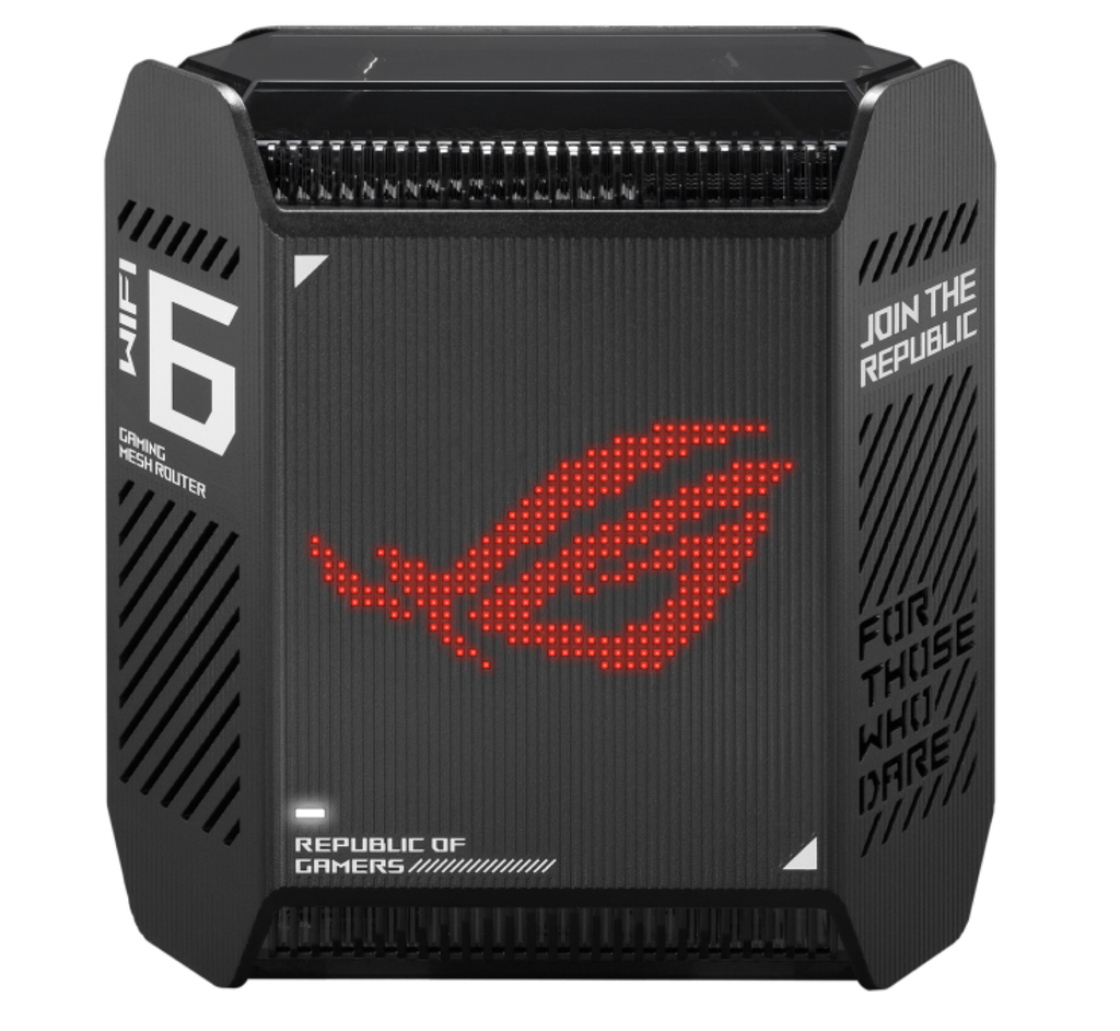 Imagen de ASUS Republic of Gamers Rapture GT6 AX10000 Wireless Tri-Band Gigabit Mesh Wi-Fi System 538 m²