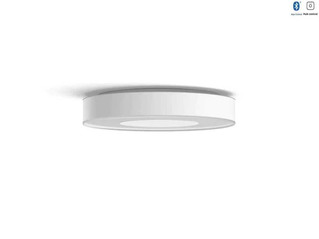 Philips Hue White & Color Ambiance Xamento Large l Bathroom Smart Ceiling l Luminária de Teto Inteligente Grande l Feita para Banheiros l A Prova D' Água l WiFi e Bluetooth l Alto Fluxo Luminoso 3.700 lumen l LED Integrado l Compatível com Alexa, Apple Homekit & Google Assistant l Requer Hue™ Bridge - tienda online