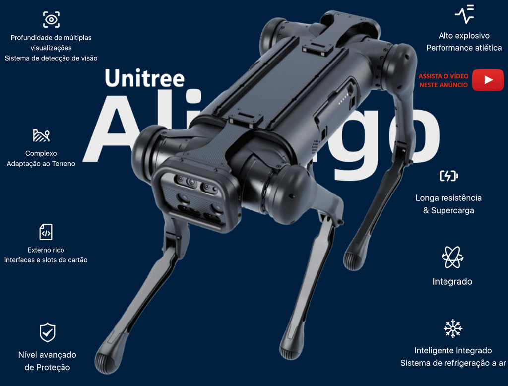 UNITREE AlienGo , High-Performance Quadruped Robot - comprar online