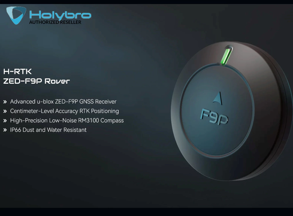 HOLYBRO H-RTK ZED-F9P Rover , 12054 en internet