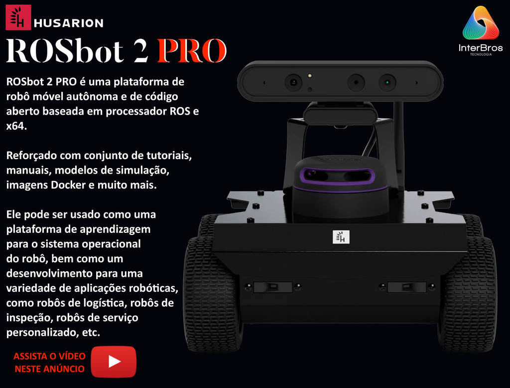 Husarion ROSbot 2 PRO Autonomous, Open Source Robot Platform - buy online