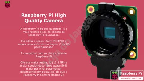 Raspberry Pi High Quality Câmera 12.3mp | Sensor Sony IMX477 de 12,3 megapixels en internet