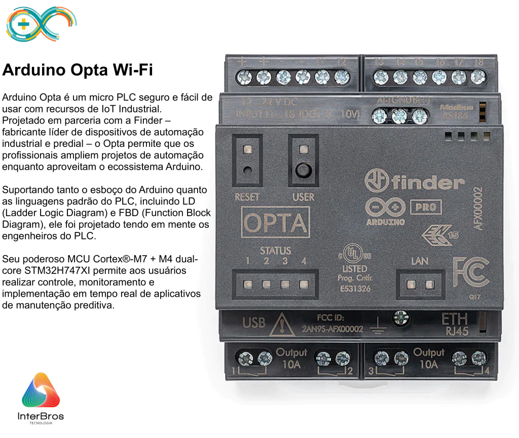 Arduino Opta Wi-Fi AFX00002 - buy online
