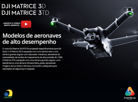 DJI Dock 2 com Matrice 3D en internet