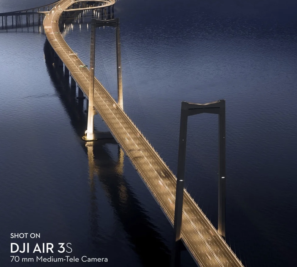 DJI Air 3S Fly More Combo Com tela BR , DJI056 ANATEL