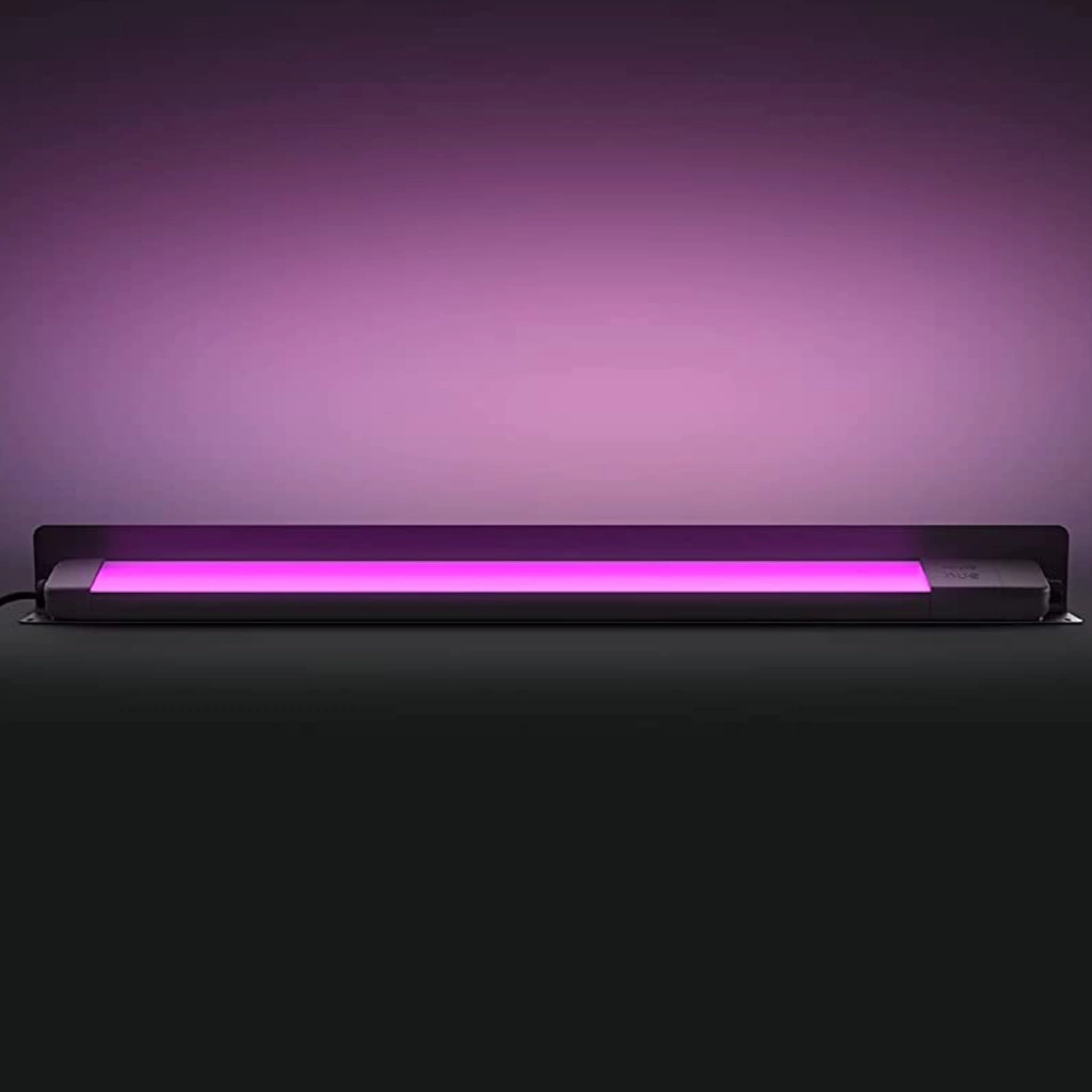 Philips Hue Amarant l Outdoor Light Bar l LED Wall Floodlight l Luminária Inteligente Outdoor de Piso l + Sensor de Presença l Alto Fluxo Luminoso de até 2.800 lumen l LED Integrado l Sem Fonte de Energia l Compatível com Alexa, Apple Homekit & Google Assistant l Requer Hue Bridge on internet