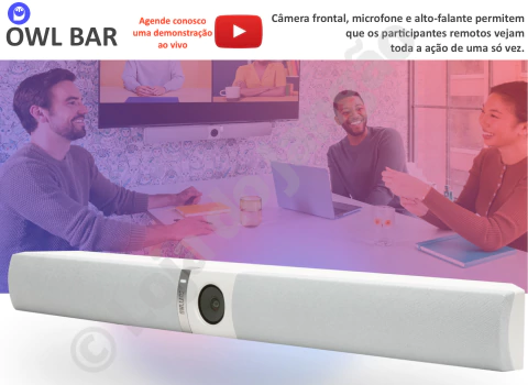 Owl Labs OWL BAR 4K Câmera Frontal de Videoconferência Inteligente Meeting Owl - online store