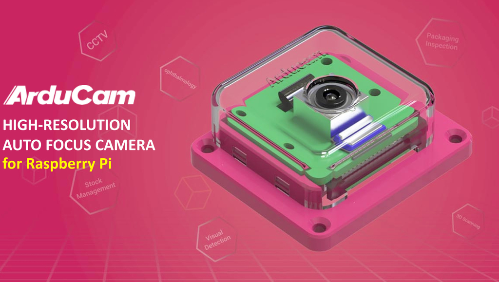 ArduCam 16MP Autofocus Raspberry Pi Camera Module with ABS Case, IMX519 16 Megapixel High Resolution Autofocus Camera for All Raspberry Pi Models - comprar online