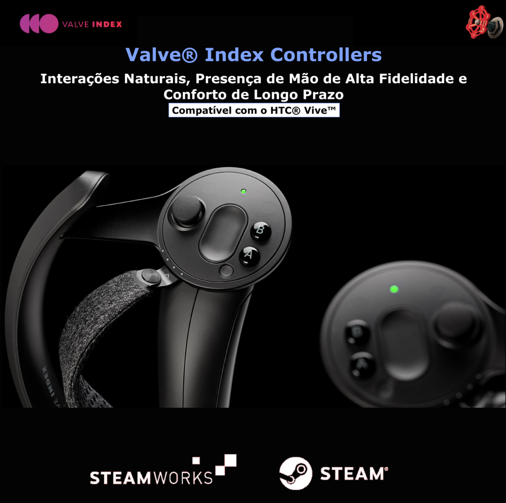 HTC VIVE PRO EYE Enterprise VR System+ VALVE Index Controllers - comprar online