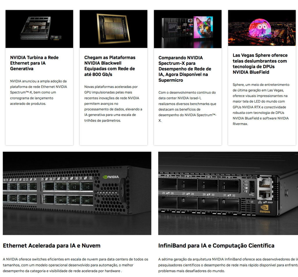 NVIDIA Quantum CS8500 Modular InfiniBand Smart Switches , 200GB/s - Loja do Jangão - InterBros