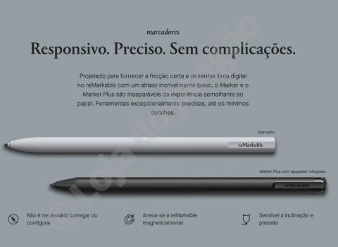 Imagen de Remarkable 2 Tablet Digital ePaper e-Ink + BOOK FOLIO PREMIUM + MARKER PLUS + REFILL 25 TIPS