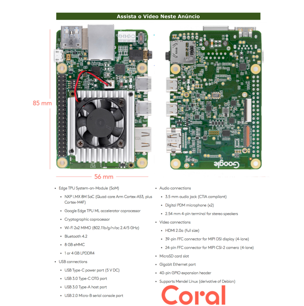 Coral Dev Board 1GB RAM - buy online