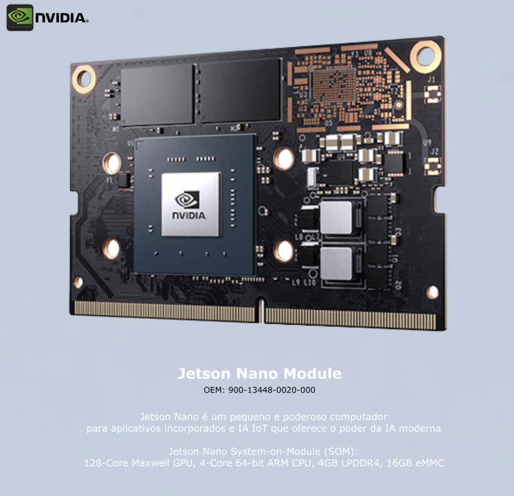 Seeed Studio reComputer J1010 | Mini PC com 0.5 TFLOPs (FP16) | Edge AI Device com Nvidia Jetson Nano Module 4GB | JetPack Pré-Instalado | 1 USB 3.0 Type A | 2 USB 2.0 Type A | 1 USB Type C for device mode | 1 USB Type C for 5V power input | Alternativa ao NVIDIA Jetson Nano Developer Kit na internet