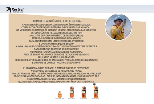 Imagen de Kestrel Link 5500FW Fire Weather Meter Pro Bluetooth