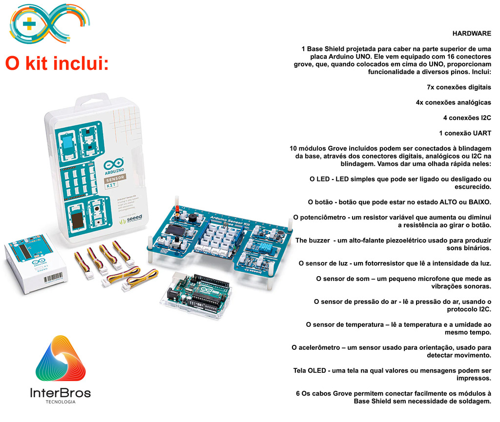 Arduino Sensor Kit na internet