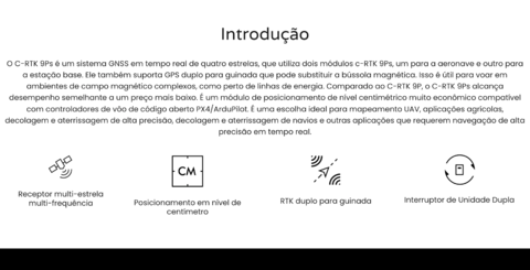 CUAV C-RTK 9P l C-RTK 9Ps l Positioning Module | High Precision GPS Drone Hardware PX4 APM on internet