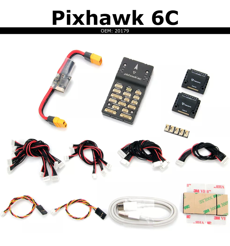 Holybro Pixhawk 6C , Case de Alumínio , Controlador de Voo de Drones , 20179 , 20180 , 20181 , 20182 , Escolha seu Kit