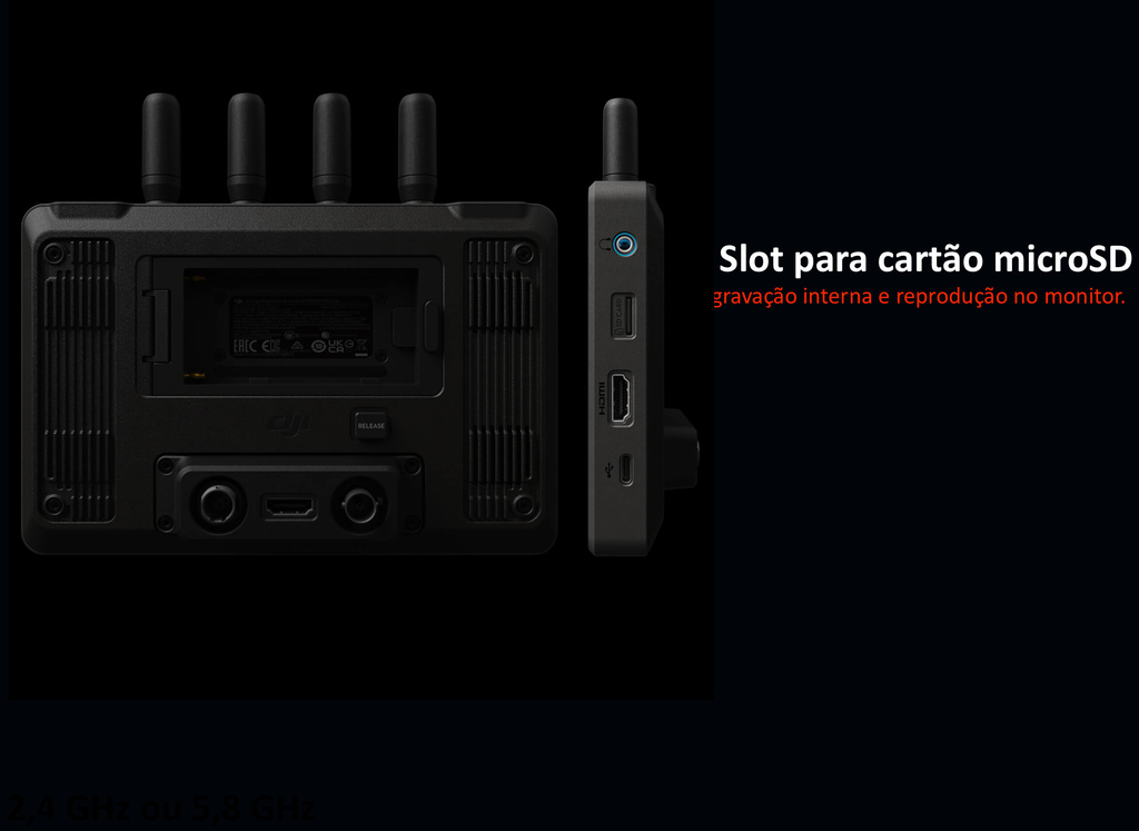 Imagem do DJI Transmission Combo + High-Gain Antennas CP.RN.00000209.01