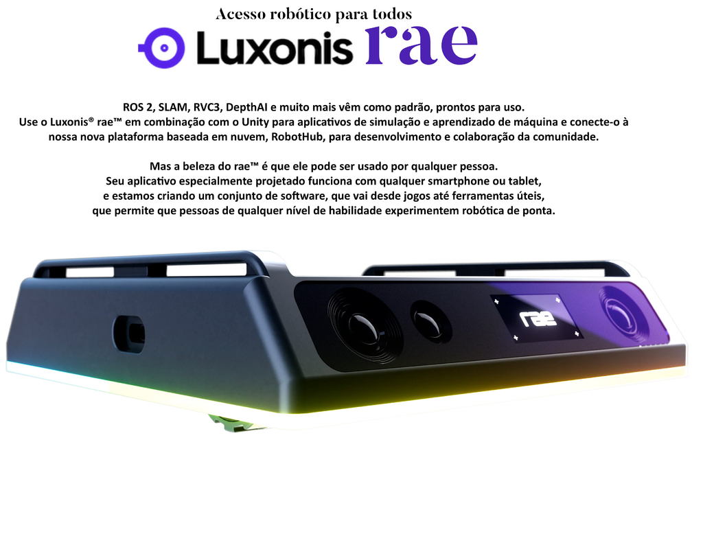 Luxonis Stereo Depth Camera Robot AI rae na internet