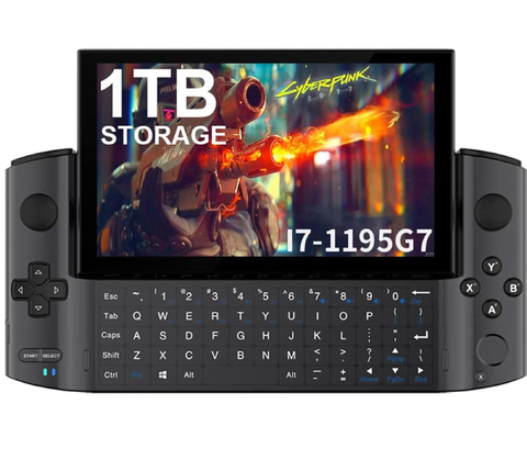 Imagen de GPD WIN 3 l + Dock Station l Gaming Laptop Handheld l Console Laptop Gamer l 2.9 GHz Intel Core Tiger Lake i7 4-Cores l 5.5" Touchscreen 1280×720 Gorilla Glass 60Hz Display l 16GB LPDDR4x RAM l 1TB M.2 2280 SSD l Intel Gen12 Iris Xe Graphics l O primeiro console deslizante WIN10 de games portátil do mundo l