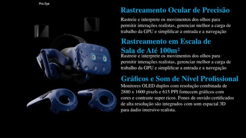 HTC VIVE PRO EYE Enterprise VR System+ VALVE Index Controllers - comprar online