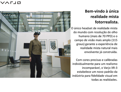 Varjo XR-3 Mixed Reality System VRJH-V0013132 D - Loja do Jangão - InterBros