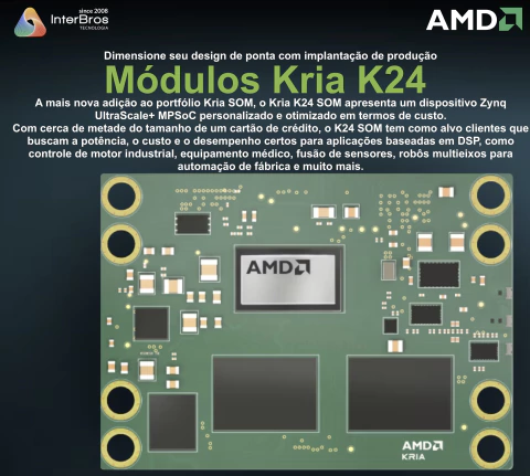 Imagem do AMD Kria K24 SOM , SM-K24-XCL2GC