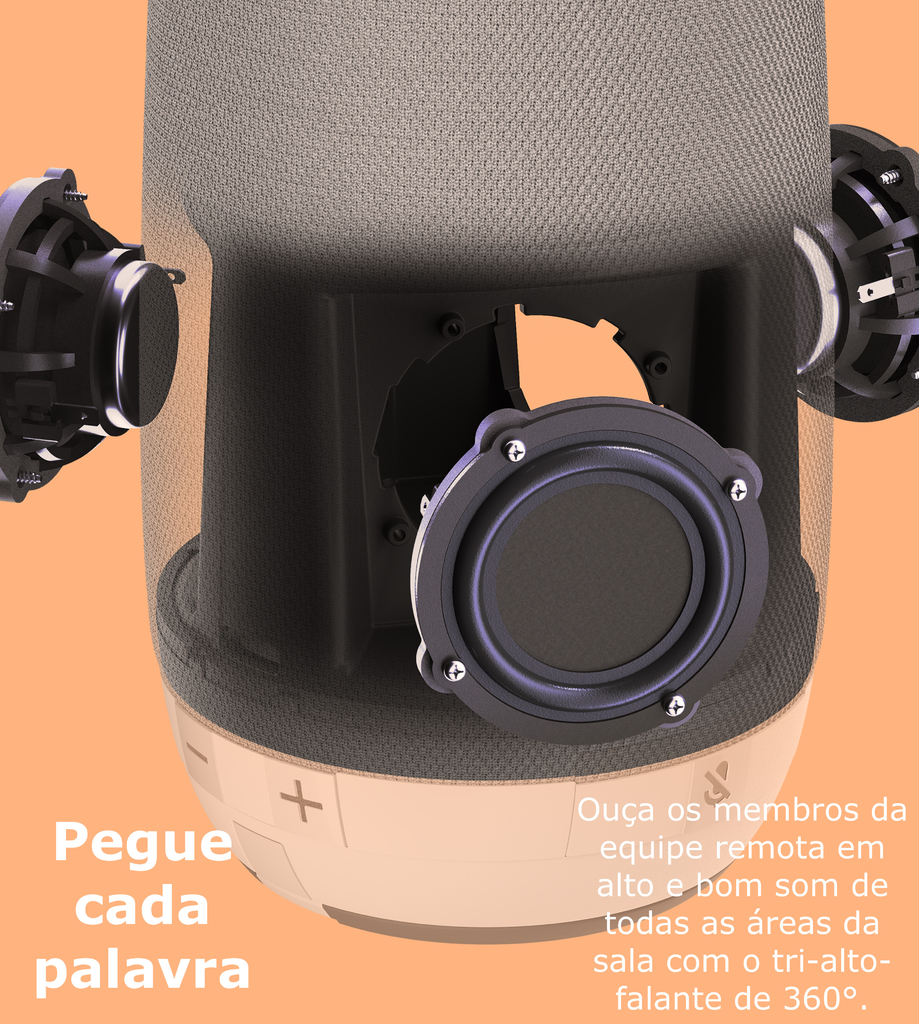 Imagem do Owl Labs Meeting Owl 3 Next Generation + Expansion Mic , Estende o Alcance para 8 metros