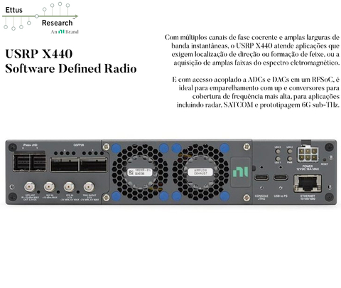 ETTUS RESEARCH USRP X440 Software Defined Radio - Loja do Jangão - InterBros