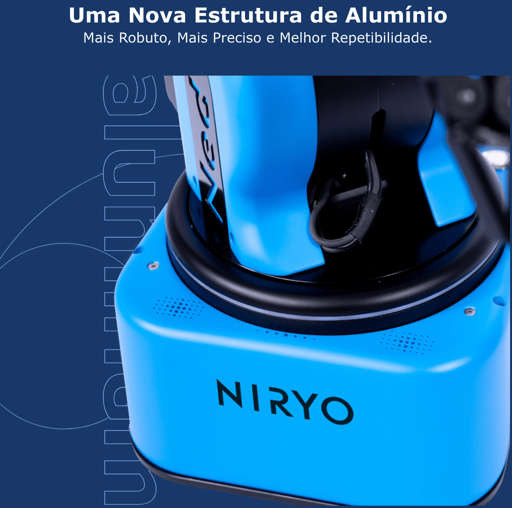 Niryo Ned 2 Braço Robótico Colaborativo , Novo Cobot de Seis Eixos - loja online