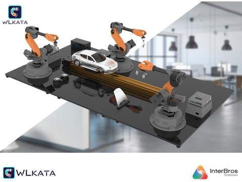 Wlkata Sliding Rail Set for Wlkata Mirobot , Simulação de Fábrica 4.0 Inteligente & Educação AIoT , +5 anos - buy online