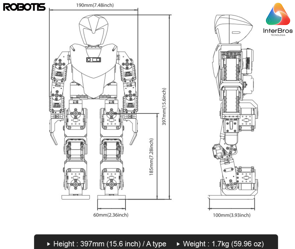 Robotis Bioloid Premium Robot Developer Kit , Educacional , Idade: 15+ - tienda online