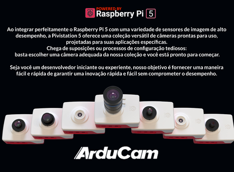 Arducam Pivistation 5 Klarity, 20MP IMX283 All-in-one High Sensitivity Raspberry Pi 5 Camera Kit , B0502 - tienda online