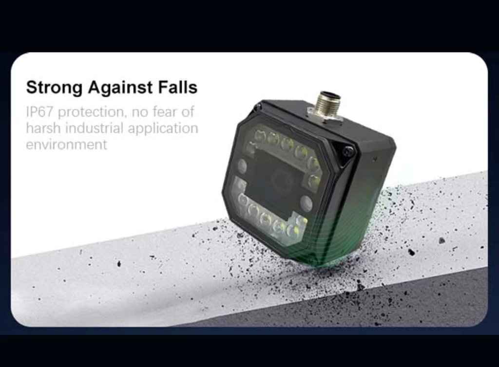 R2 Ethernet Industrial Fixed 2D Barcode Readers Industrial Scanner - online store