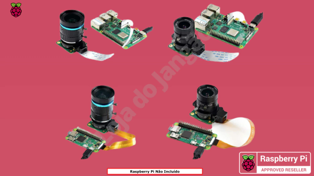 Raspberry Pi High Quality Câmera 12.3mp | Sensor Sony IMX477 de 12,3 megapixels - buy online