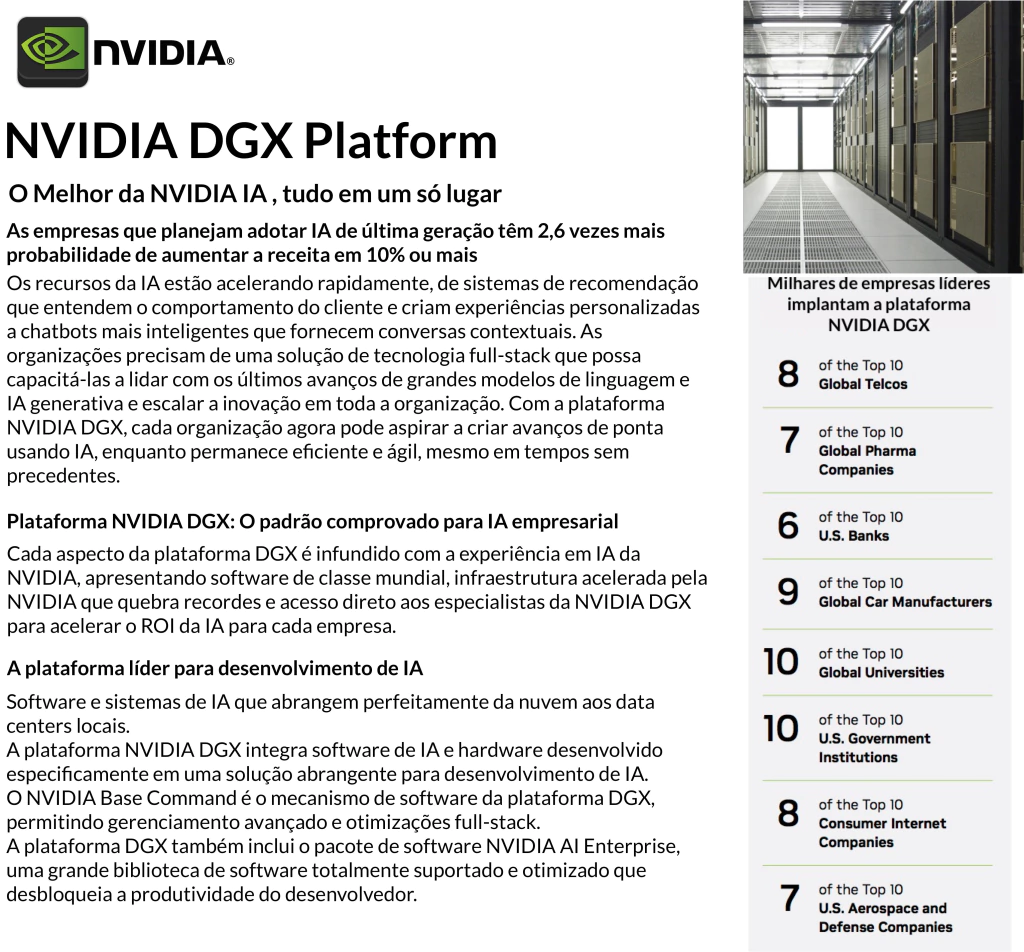 NVIDIA DGX A100 Deep Learning Console on internet