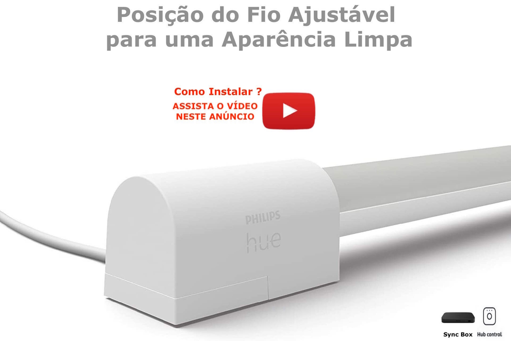 Philips Hue Play Gradient Light Tube Large TVs de 60" e Maiores - tienda online