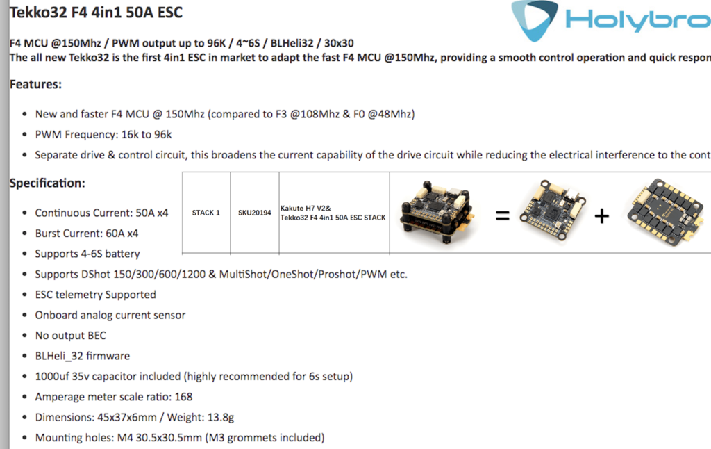 Image of Holybro Kakute H7 V2 Stacks l Flight Controller with Bluetooth | FPV Flight Controller | Controlador de Voo l Drones, Robôs e UAVs | 20194 l 20195 l 20196 l 20197