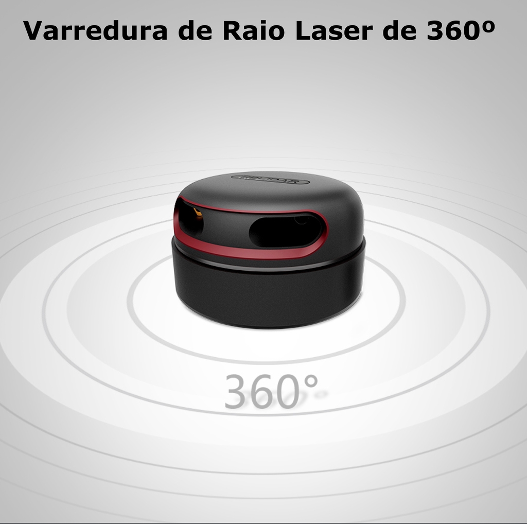 Slamtec RPLIDAR A2M8 360º Laser Scanner Development l 16 Meters Distance Module - loja online