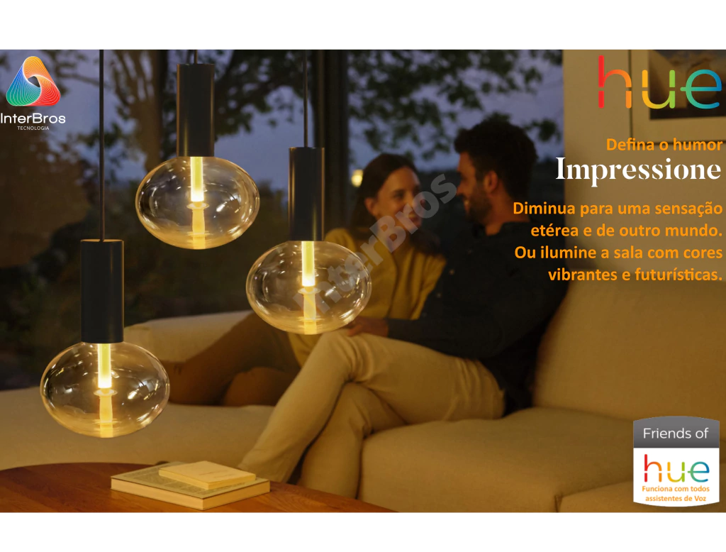 Image of Philips Hue Lightguide Bluetooth Lâmpada Ellipse