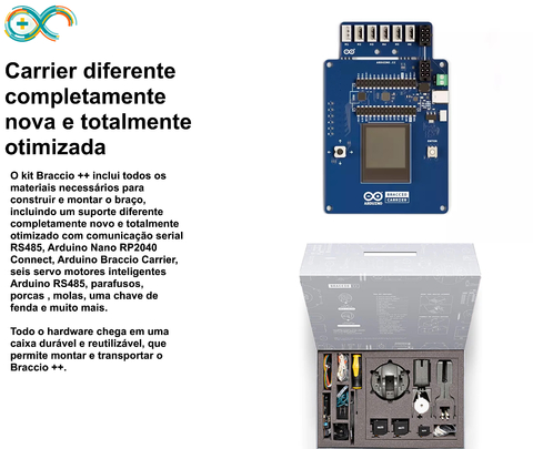 Image of Arduino Braccio ++ , Robotic Arm , T050002