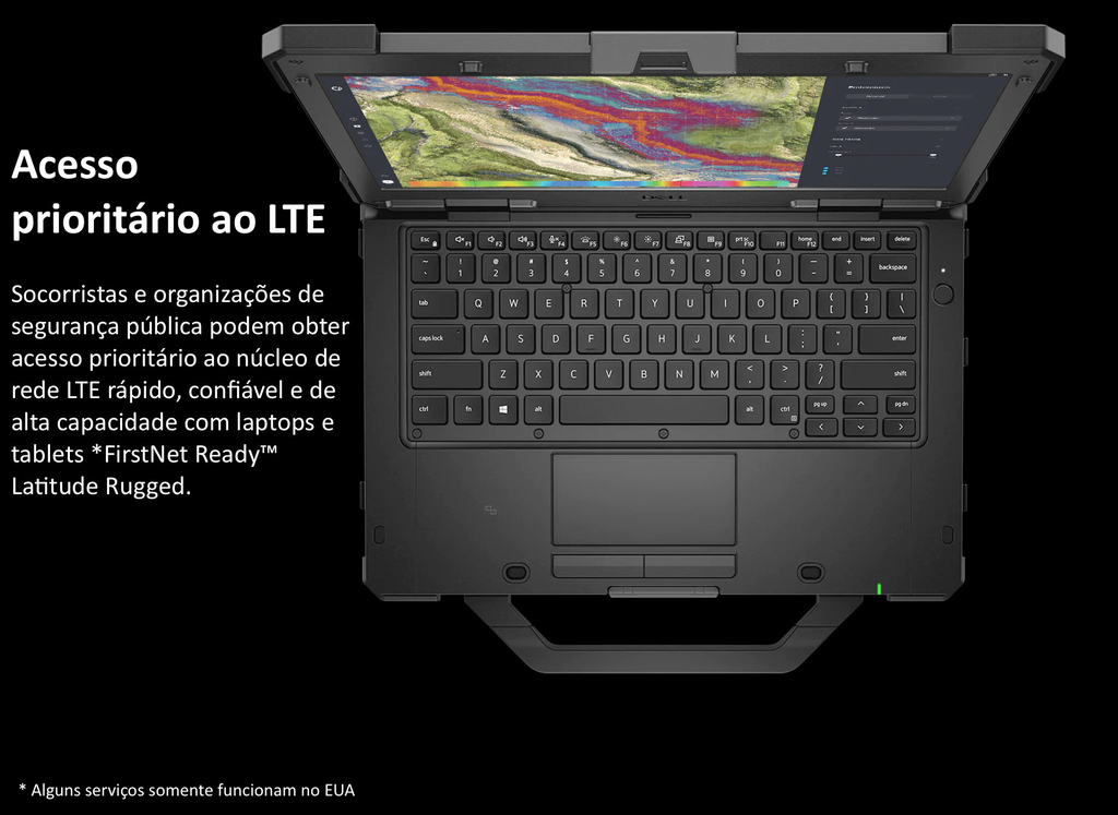 Dell Latitude 5430 Rugged Laptop Tablete Industrial Robusto , 8 GB DDR4 , 256 GB SSD 14" , 11th Gen Intel Core i5-1135G7 na internet