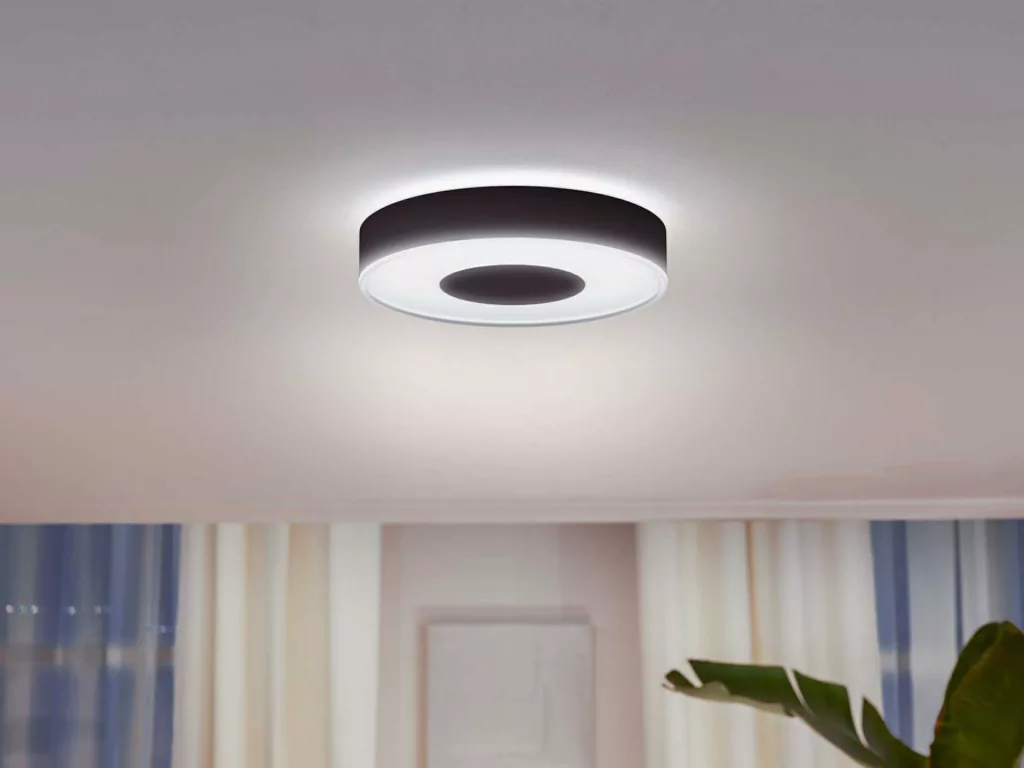 Philips Hue White & Color Ambiance Infuse l Smart Ceiling Large l Luminária Plafon de Teto Inteligente Grande l Feita para Espaços Maiores l WiFi e Bluetooth l Poderoso Fluxo Luminoso 3.700 lumen l LED Integrado l Compatível com Alexa, Apple Homekit & Google Assistant l Funciona com Bluetooth e/ou com a Hue Bridge - buy online