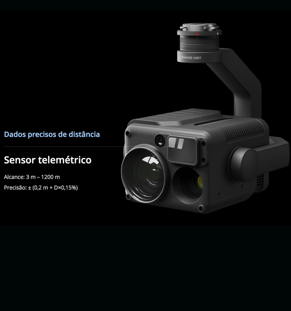 DJI Zenmuse H20T l Thermal Camera l Drones & UAVs l Compatível com Matrice 300