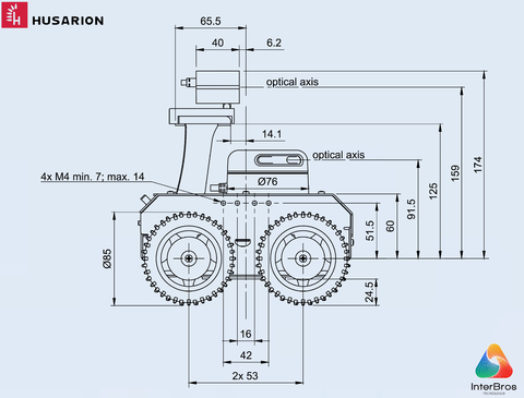 Husarion ROSbot 2 PRO Autonomous, Open Source Robot Platform - buy online