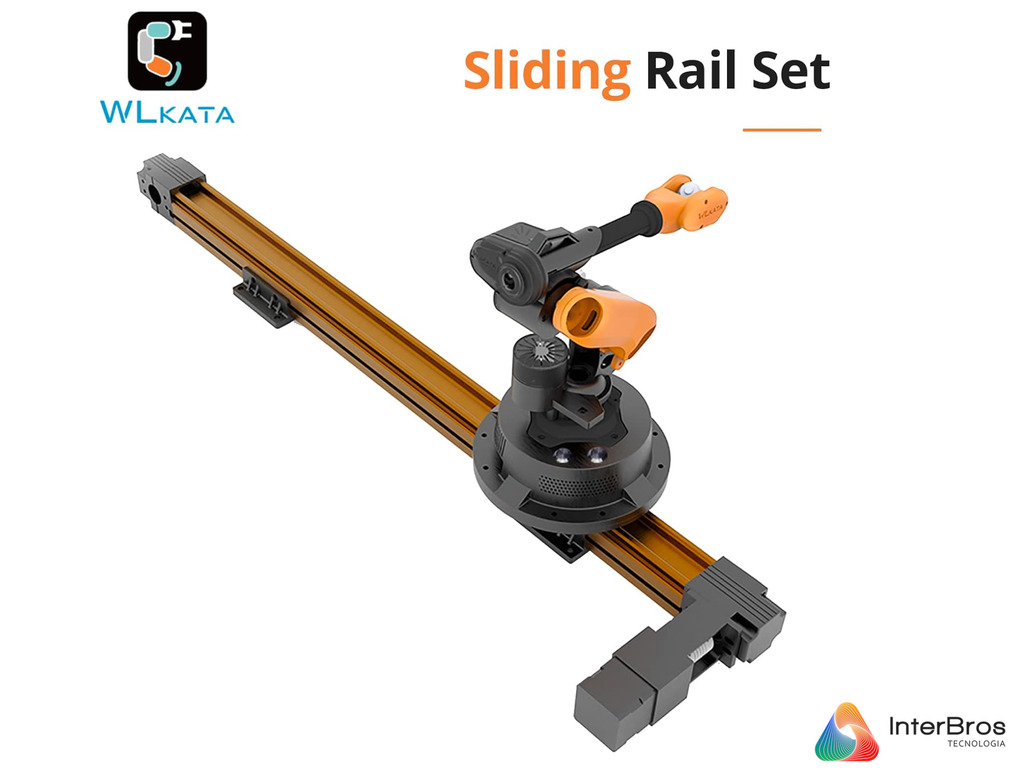 Wlkata Sliding Rail Set for Wlkata Mirobot , Simulação de Fábrica 4.0 Inteligente & Educação AIoT , +5 anos - online store