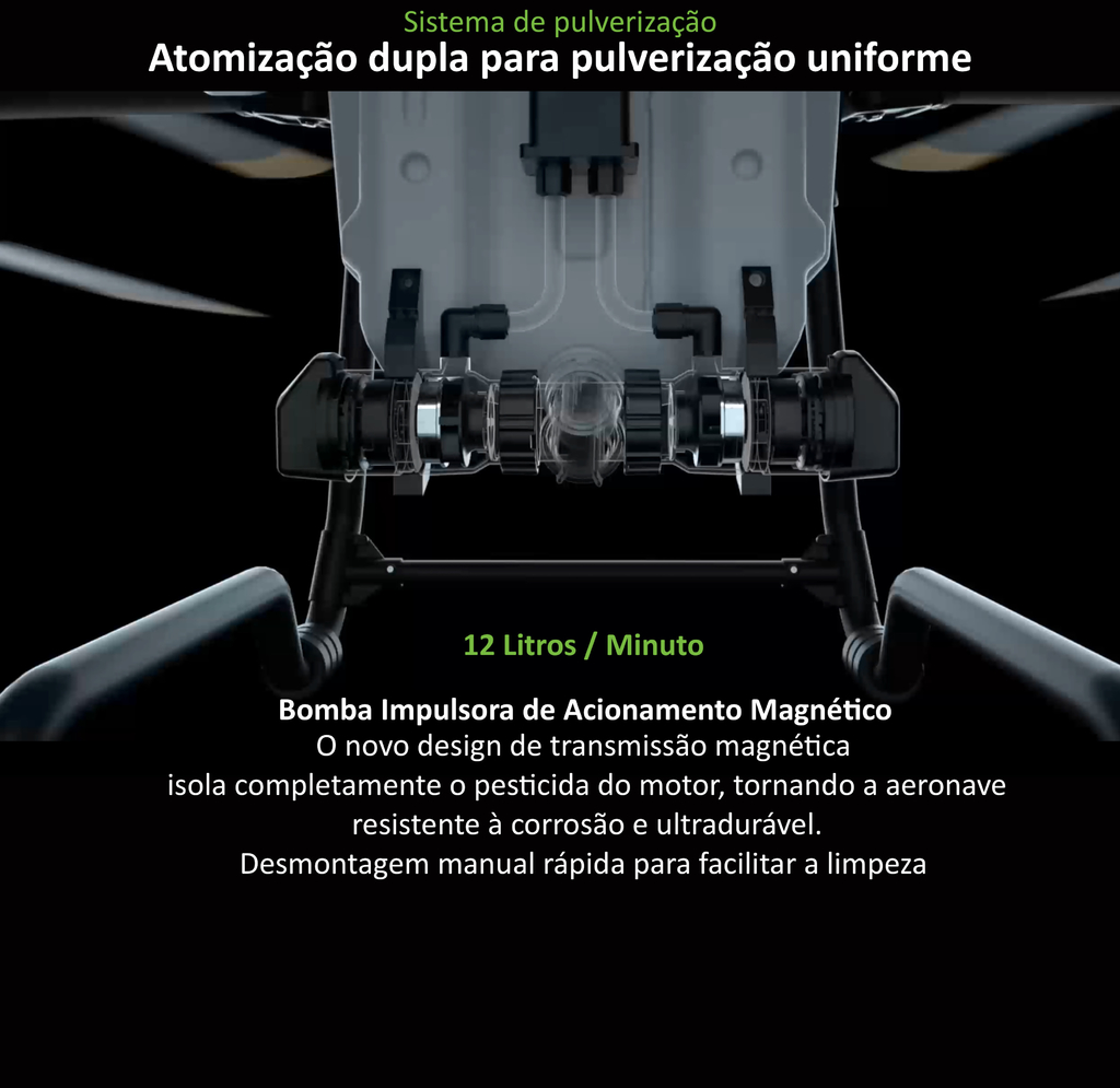 DJI AGRAS T40 l Agricultural Drone l Ready to Fly Kit l Drone & UAVs l Pronta Entrega