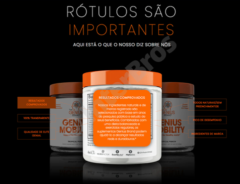 Genius Mushroom Cogumelos Lions Mane (Juba de Leão), Cordyceps e Reishi Suplemento Nootrópico 180 Cápsulas Vegetais - buy online