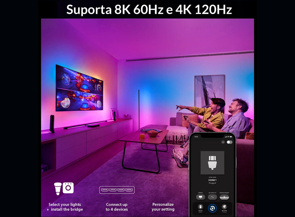 Philips Hue Play HDMI Sync Box 8K - buy online