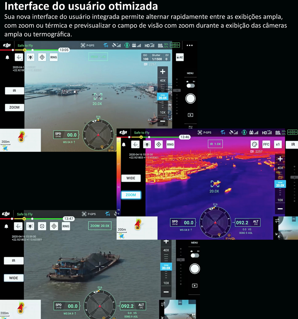 DJI Zenmuse H20T l Thermal Camera l Drones & UAVs l Compatível com Matrice 300 on internet